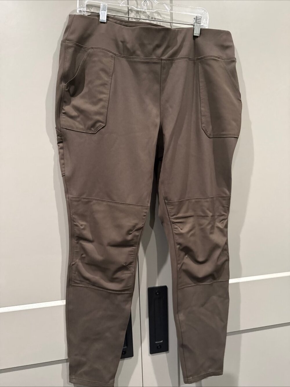 Carhartt Pants Womens 2X (20W  Tall) Force Fitted Knit Utility Leggings Stretch